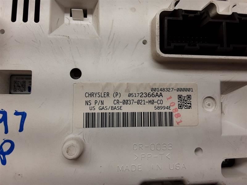 Speedometer Cluster MPH Without Display Screen Fits 08 NITRO 368983