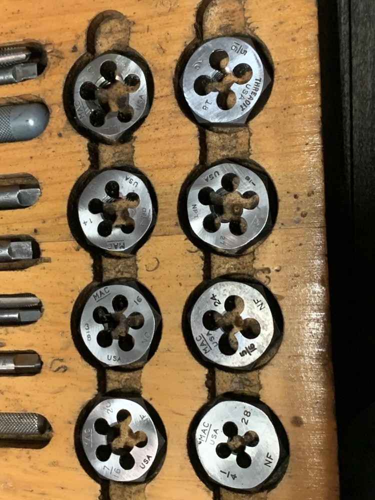 Vintage MAC Tap & Die Set