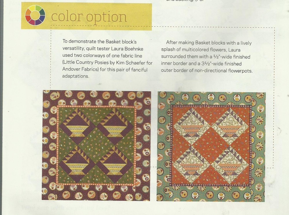 L0567 CLASSIC BLUES QUILT PATTERN/INSTRUCTIONS