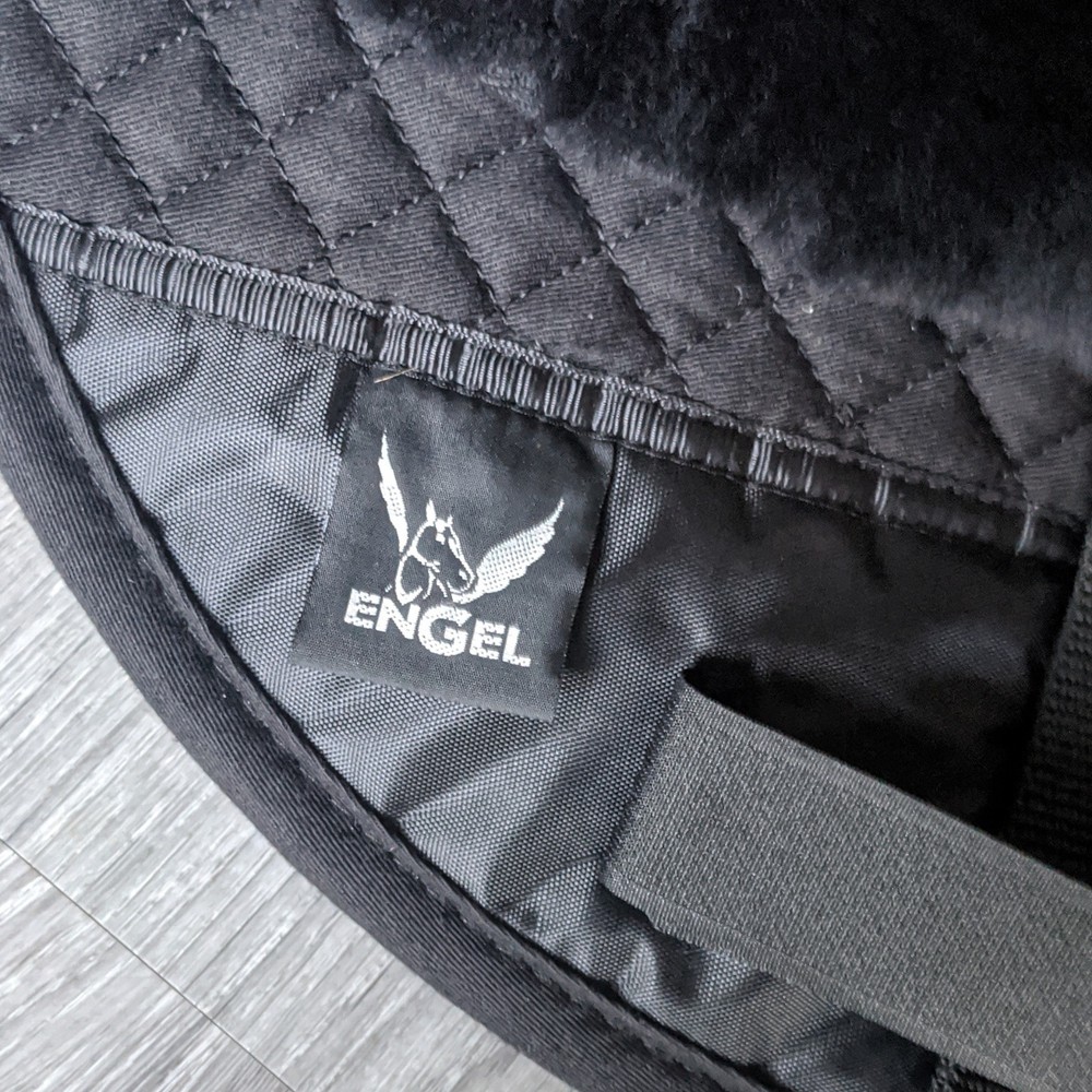 NEW! Engel Sheepskin Bareback Saddle, Black