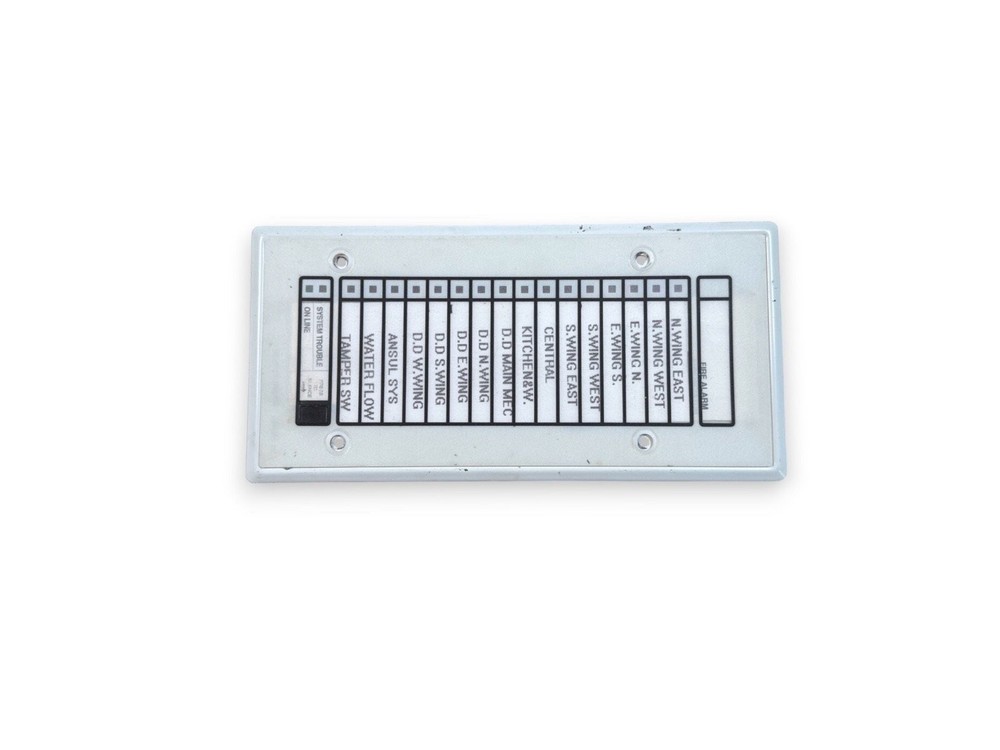 NOTIFIER AFM-16A Fire Alarm Annunciator Fixed Module