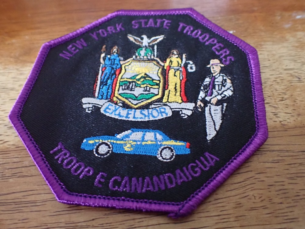 NEW YORK STATE TROOP E CANANDAIGUA PATCH PATCH
