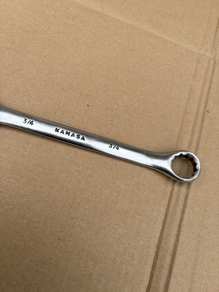 Vintage Kamasa, Combination Spanner Toolkit Spanner, Size 3/4”