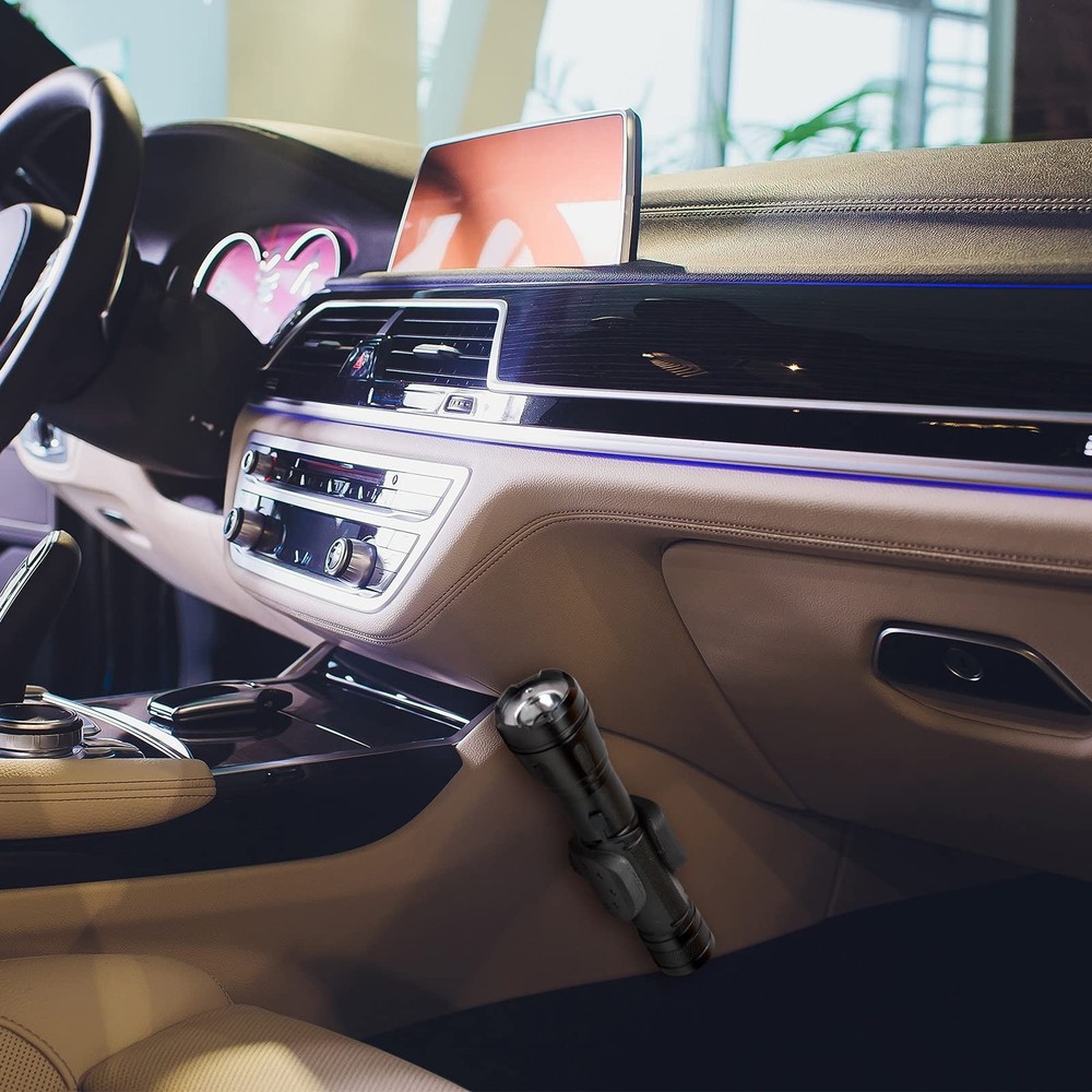 Jetec 4 Pieces Flashlight Mounting Brackets with Screws Versatile Clip Black