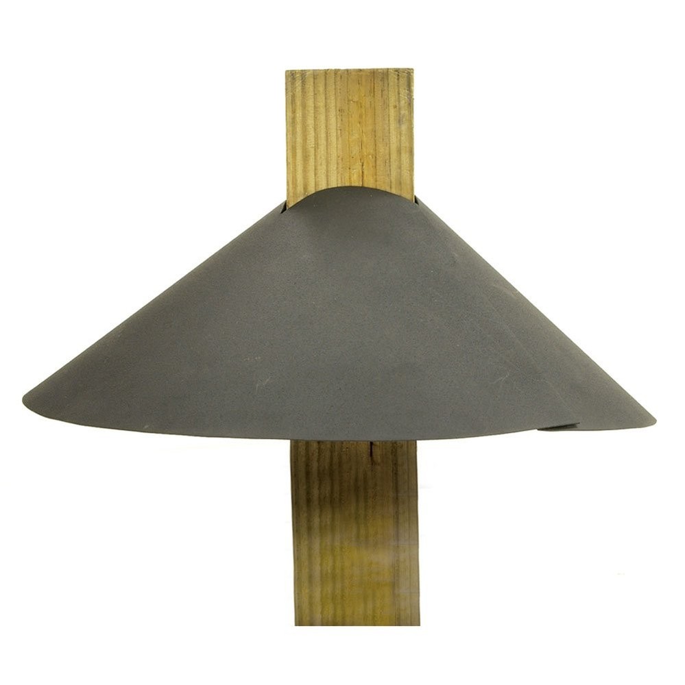 Squirrel Deflector For 4 by 4 Post, Black