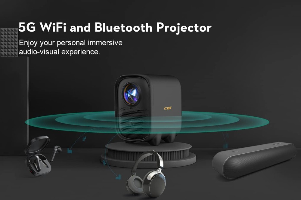 COI UNO 5 Netflix Certified 1080p Projector with Linux System HDR10