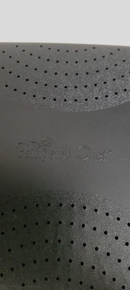 Pampered Chef Black Roasting Container