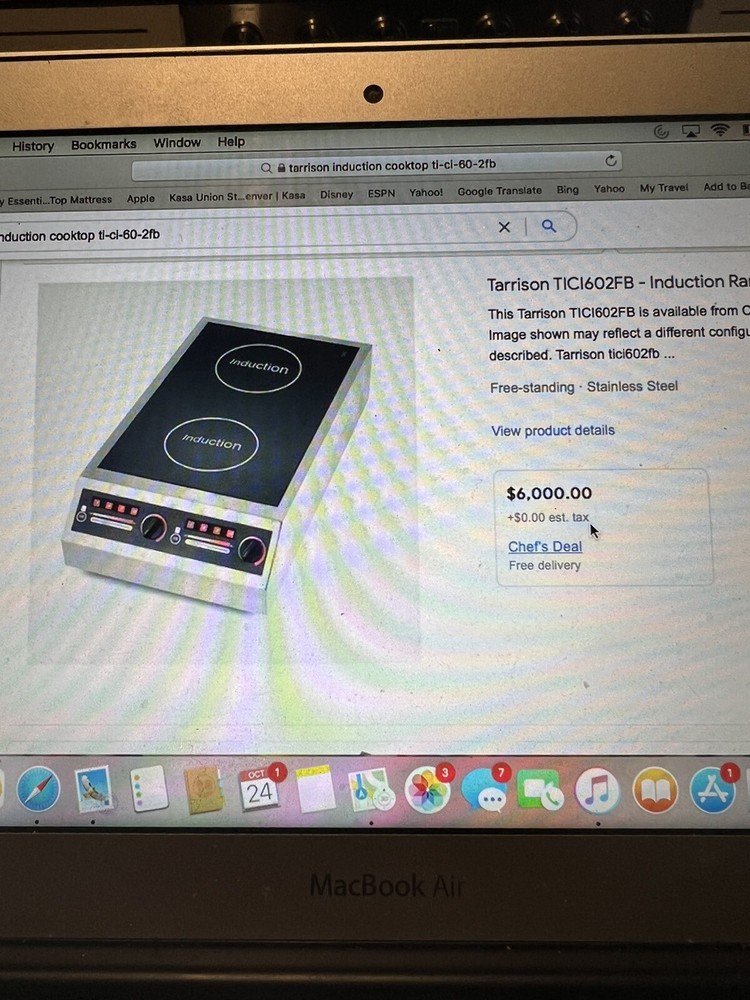 tarrison double induction cooktop #ti-ci-60-2fb