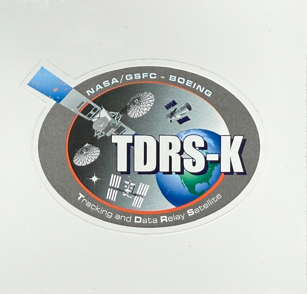 TDRS-K LSP LAUNCH SERVICES PROGRAM DECAL STICKER