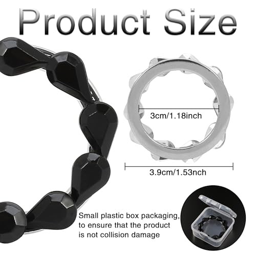 Bling Car Engine Start Button Cover Bling Interior Crystal Push Start Black