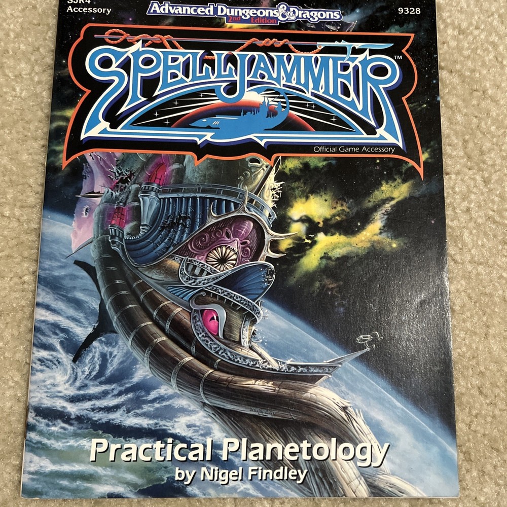 D&D -Advanced Dungeons & Dragons Spelljammer Practical Planetology 9328