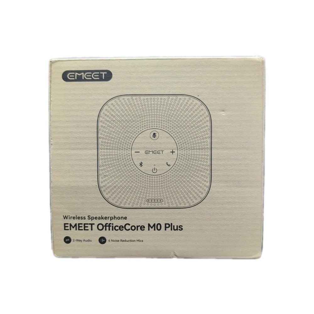 EMEET Officecore M0 Plus Wireless Bluetooth Conference Speakerphone Model E1103