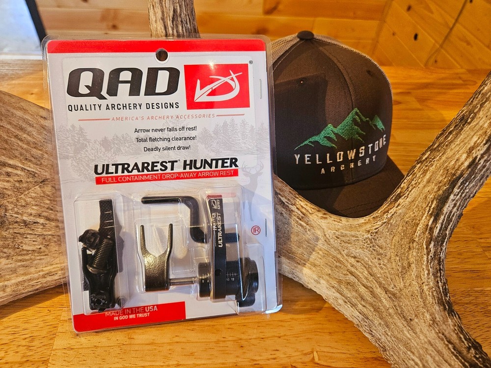 QAD Ultrarest Hunter Right Hand Arrow Rest - Black