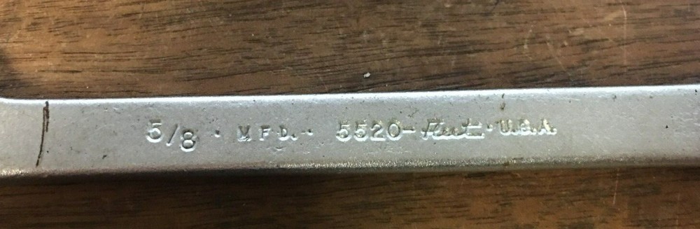 5520-FLEET COMBINATION WRENCHES 12 PT 5/8"