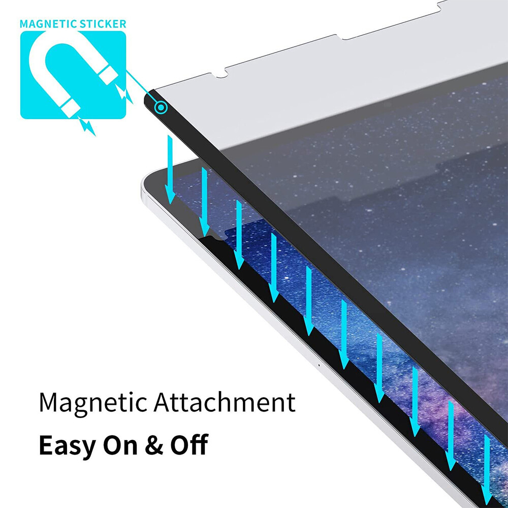Removable Magnetic Matte Paper Film Screen Protector For Microsoft Surface Pro X