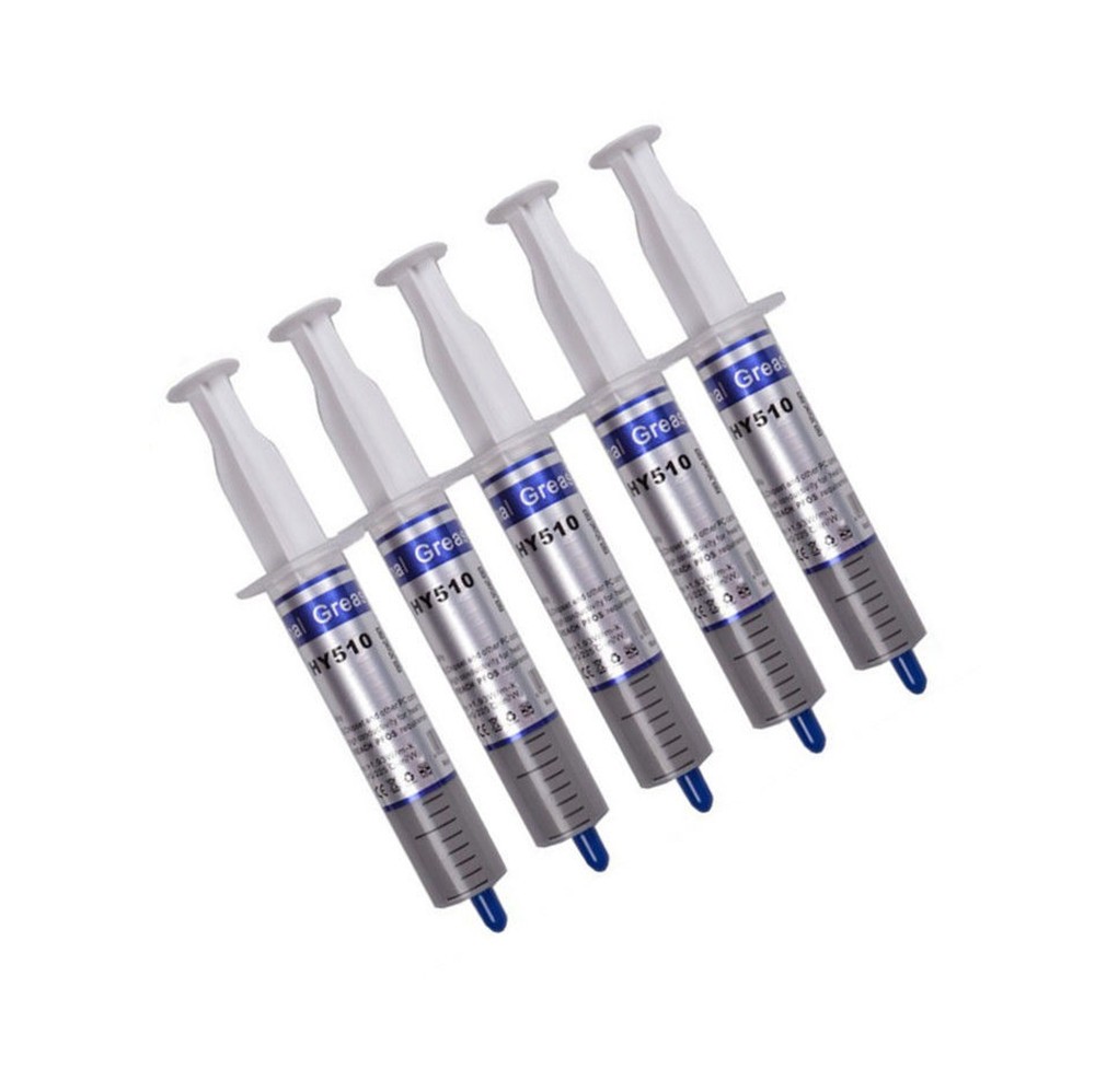 10PCS HY510 Grey Thermal Conductive Grease Paste For GPU CPU Chipset Cooling 30g
