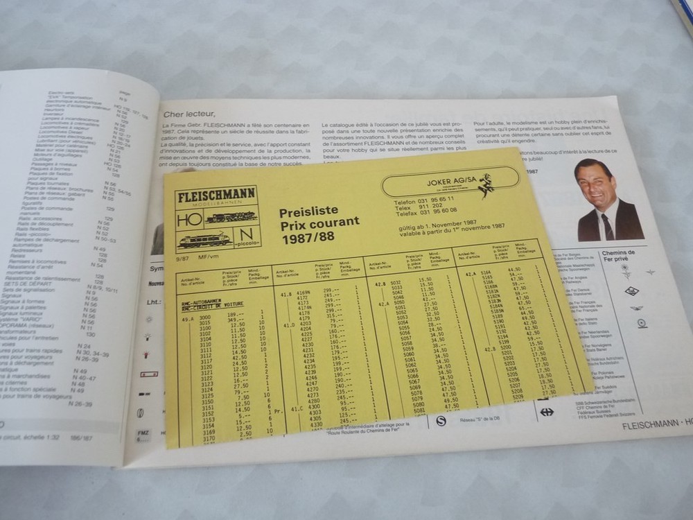 Fleischmann catalog 1987/88F (23284)