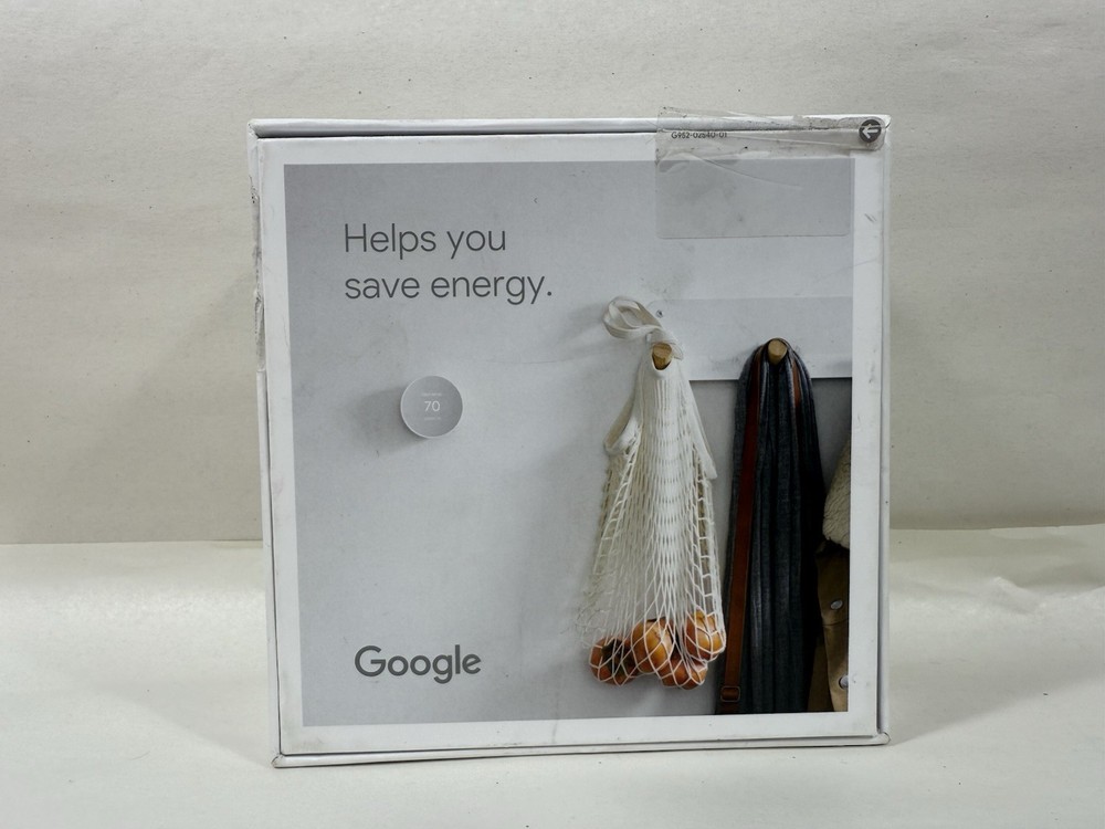 Google Nest Programmable Thermostat Generation Open Box