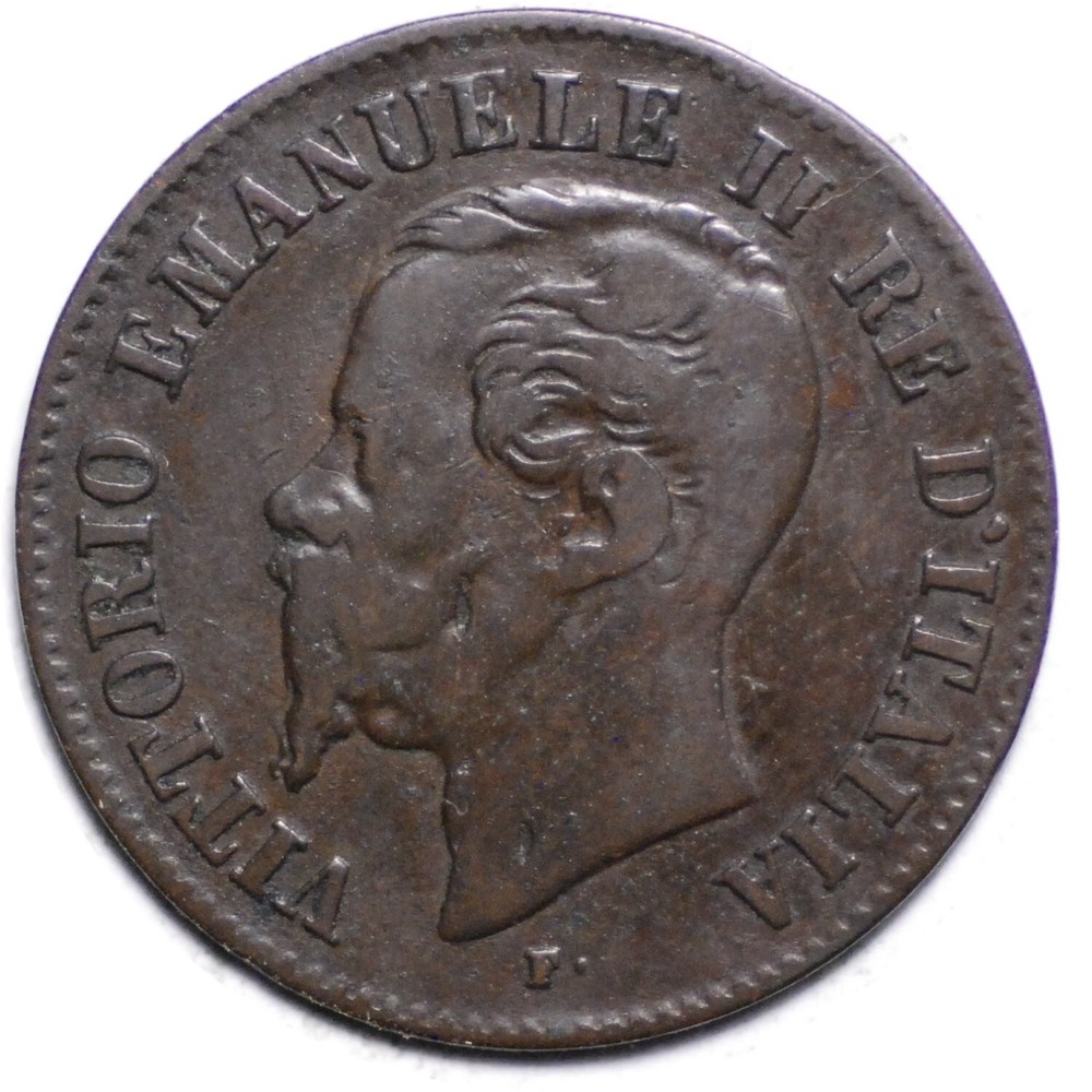Italy 1861-M - 2 Centesimi