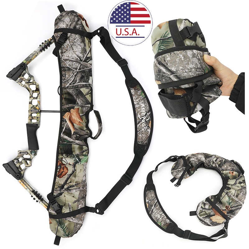 Archery Bow Bag Quiver Compound Bow Protector Cams Carrier Target Hunting Shoot