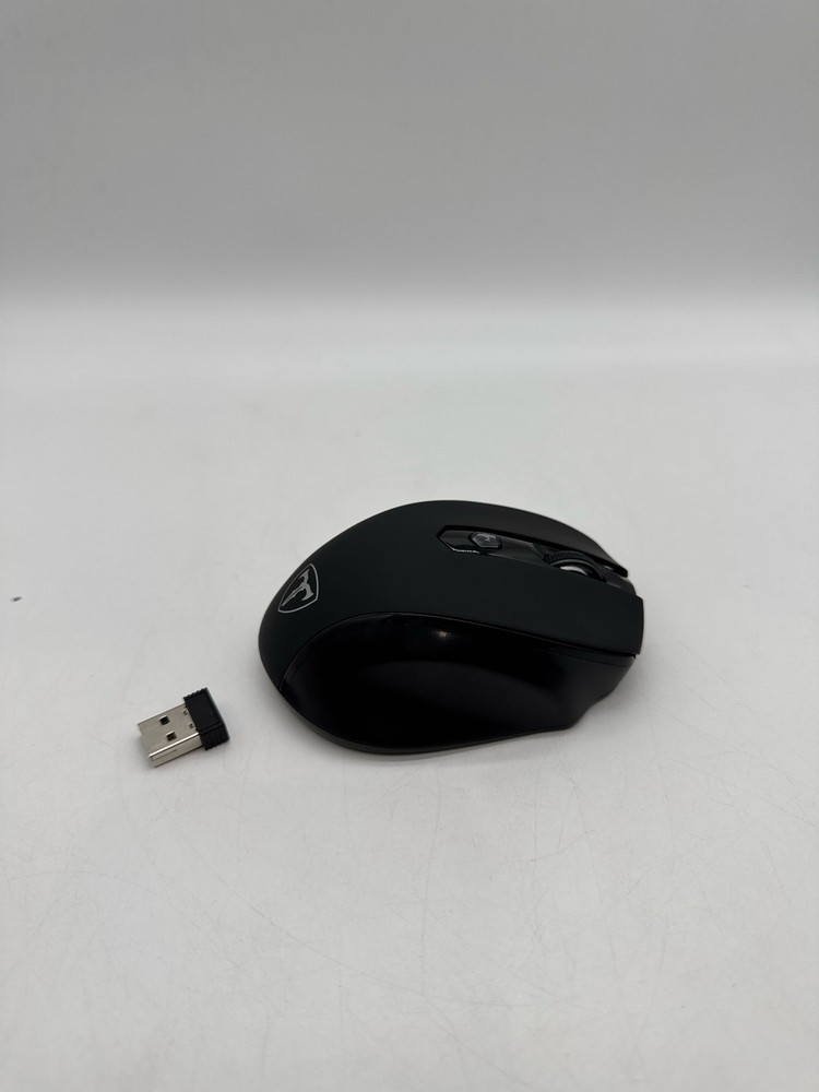 HOTWEEMS D-09 Wireless Ergonomic Computer Mouse 2400 DPI Black