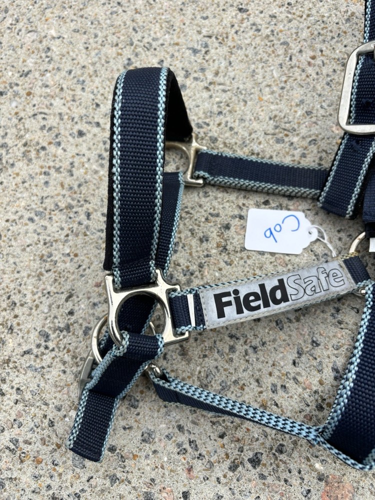 Field Safe Cob Size Halter - Breakaway/Reflective