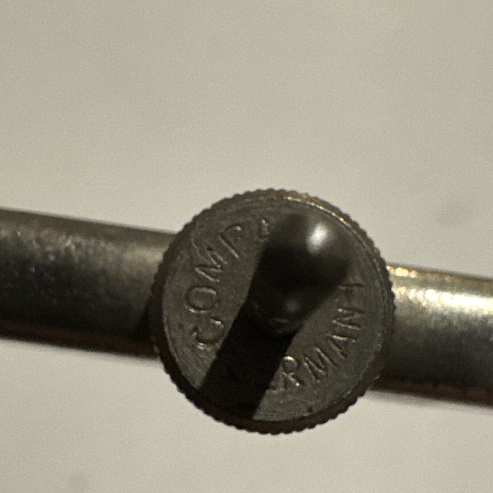 Vintage Drafting Tool Germany Compass Precision Solid Heavy