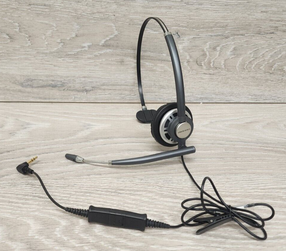 Plantronics Encore Pro EncorePro HW710 Wired Mono Single Ear Headset Tested