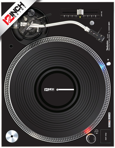 TECHNICS 1200 MK5/3D SKIN - BLACK  (pair)