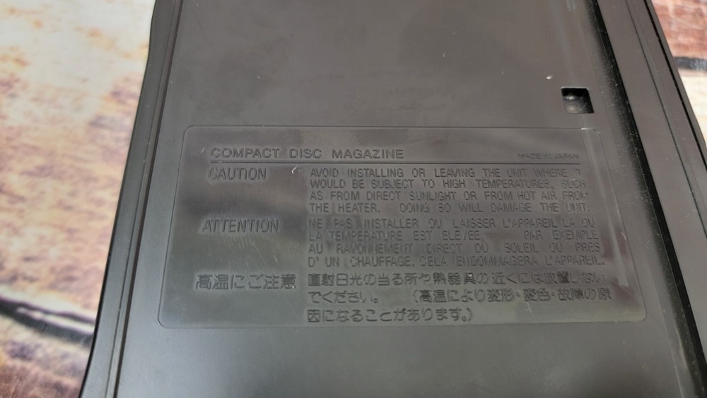 Sony XA-10B 10-Disc Compact Disc CD Cartridge