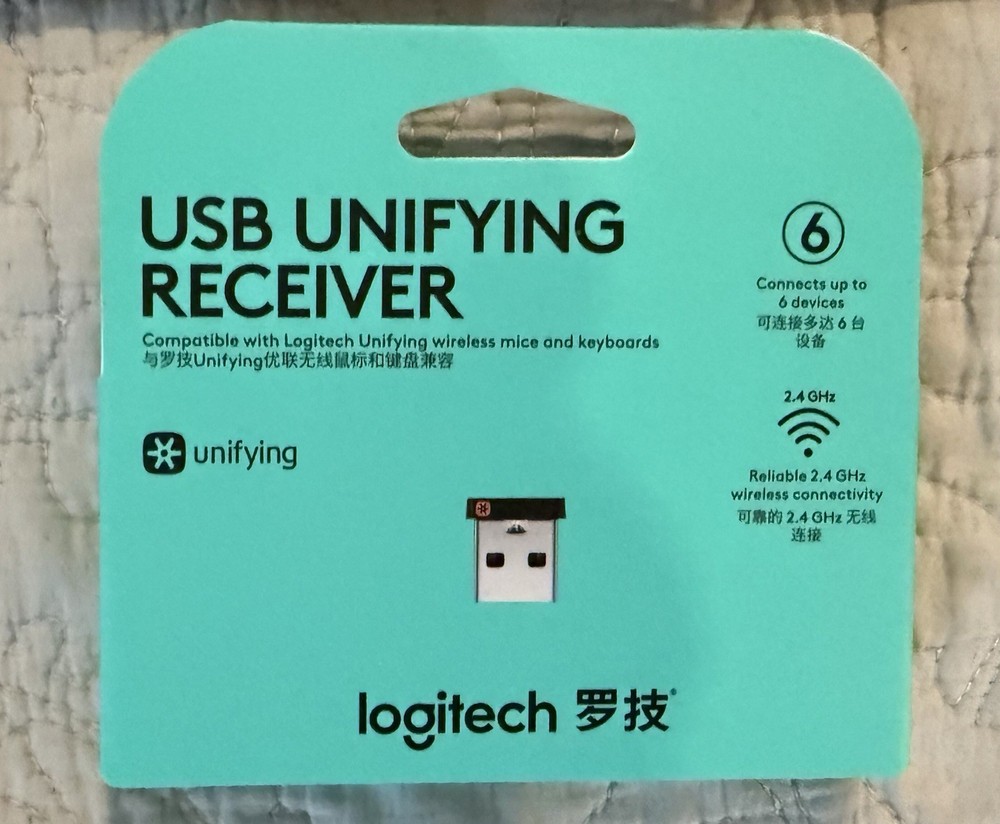 Logitech MX Keys Wireless Keyboard, Graphite, With New Unifying Dongle