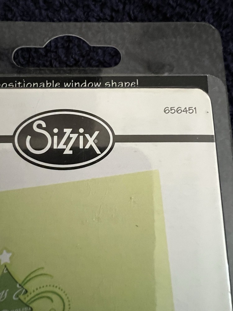 NOS Sizzix Die #656451 Tree, Pine Mover & Shapers