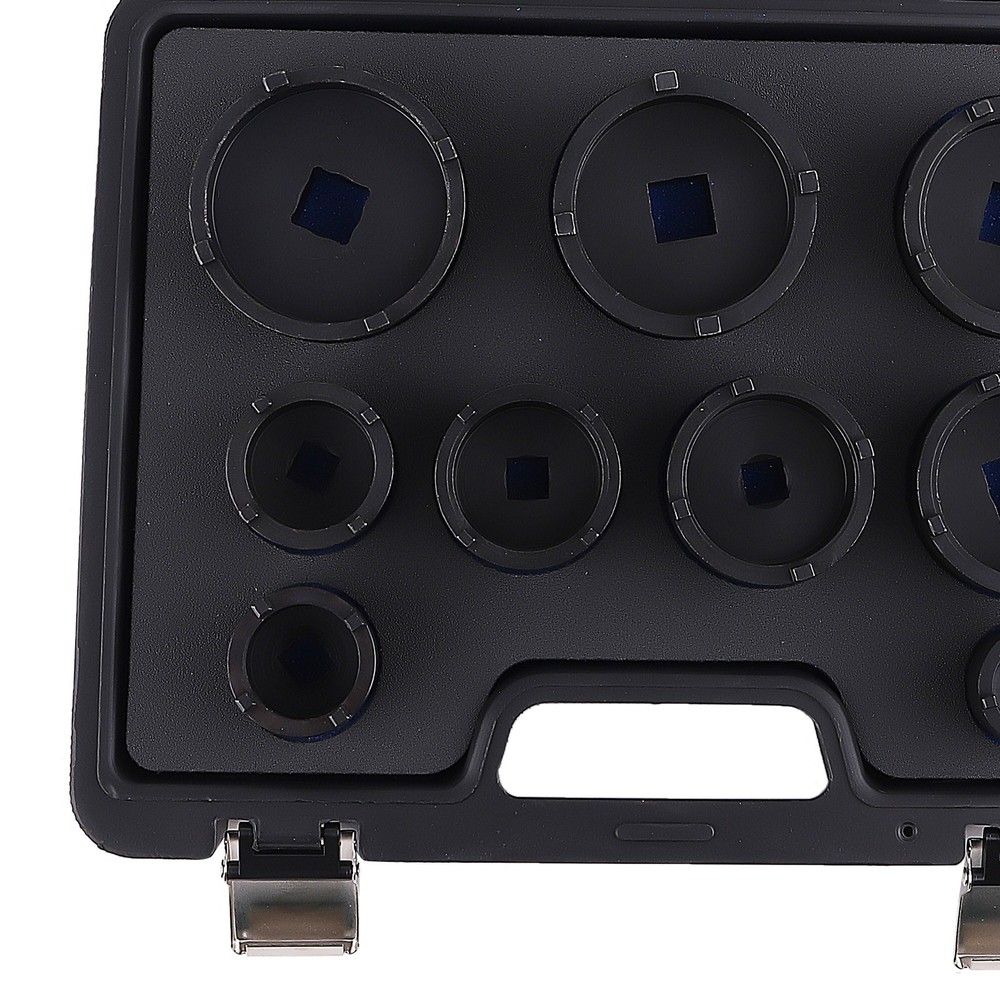 Socket Set Grooved Lock Nuts Tool External Teeth 1/2"DR & 3/4"DR KM4-KM12 New