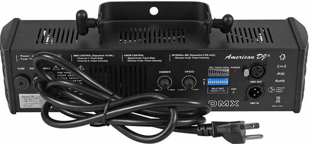 American DJ Mega Flash DMX 800-Watt Compact DMX Strobe Light w/ Sound Sensor