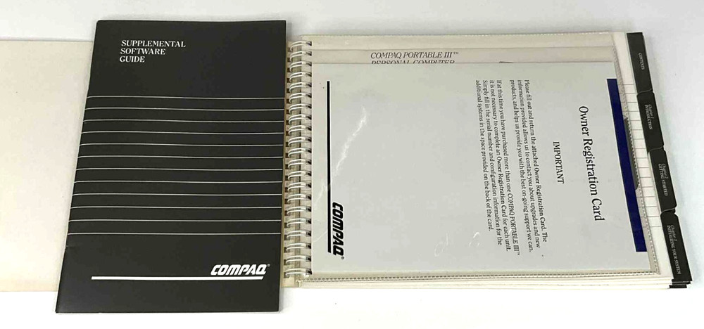 Compaq Portable III Operations Guide