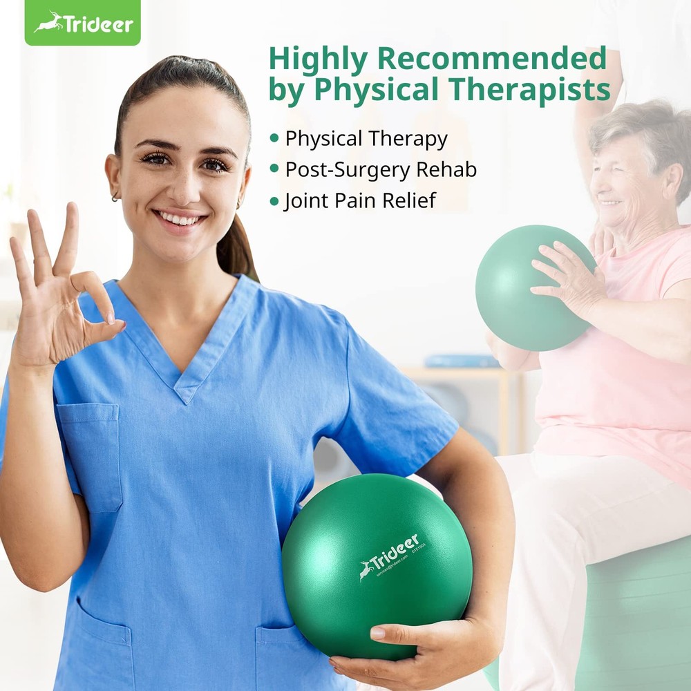 Exercise Balls Physical Therapy, 9 Inch Pilates Ball Between Knees