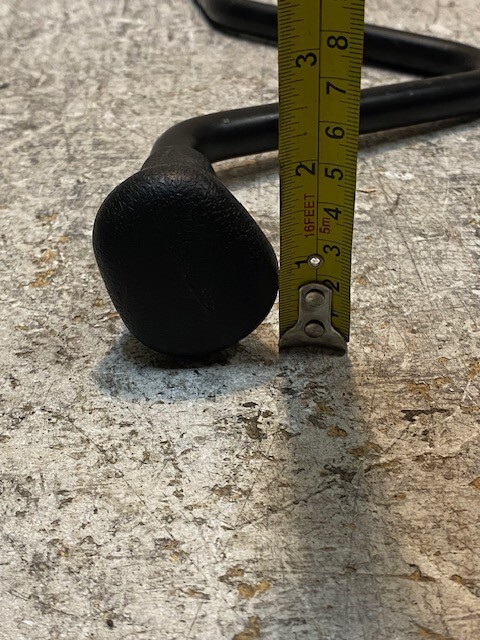 Crank Handle 15-3/4" Long 5-3/4" Wide 14mm Thread