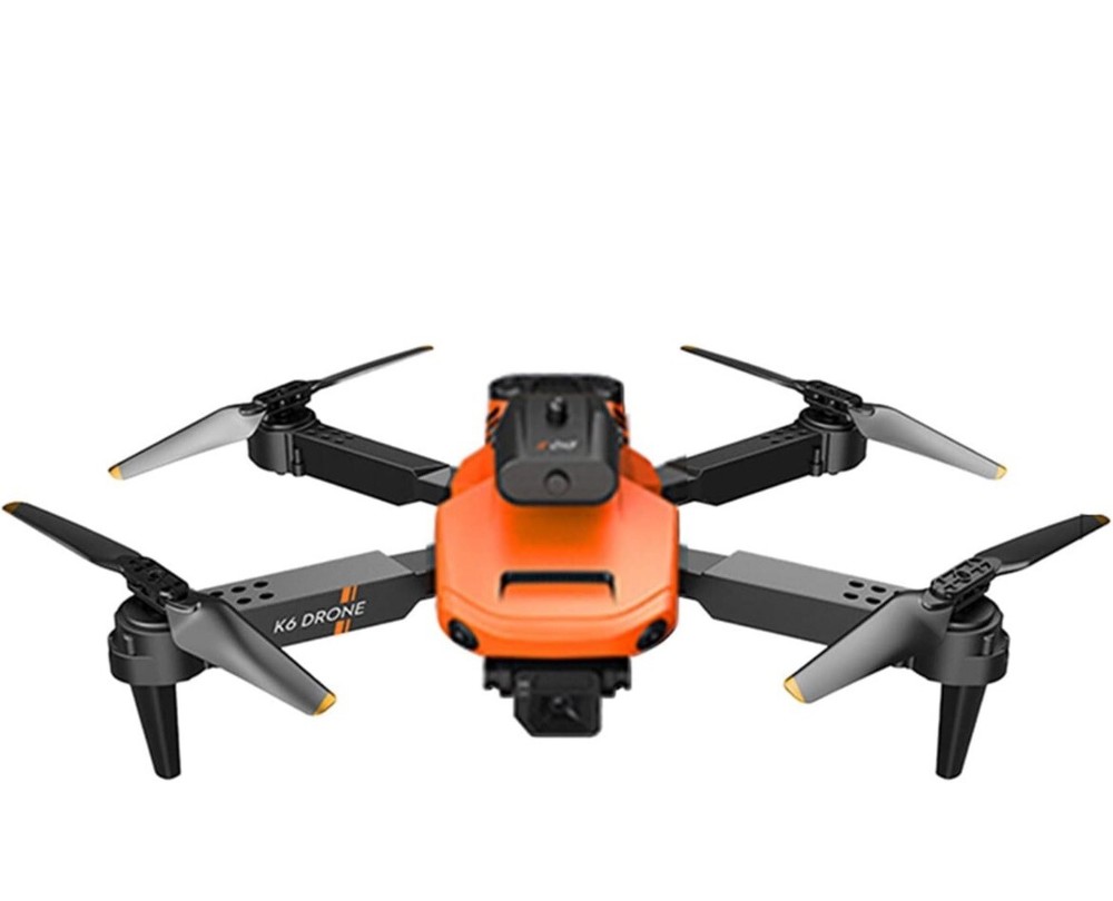 Professional Drones with 3 Cameras HD 4 Way- K6- Max 4K RC