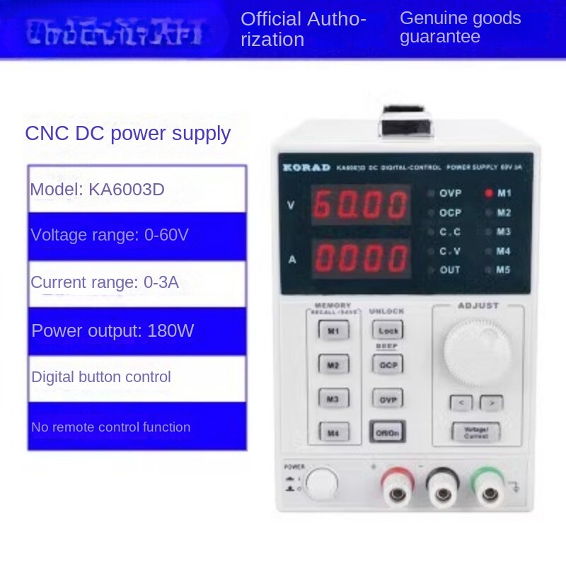 Programmable Precision Variable Adjustable Linear Digital Lab DC Power Supply