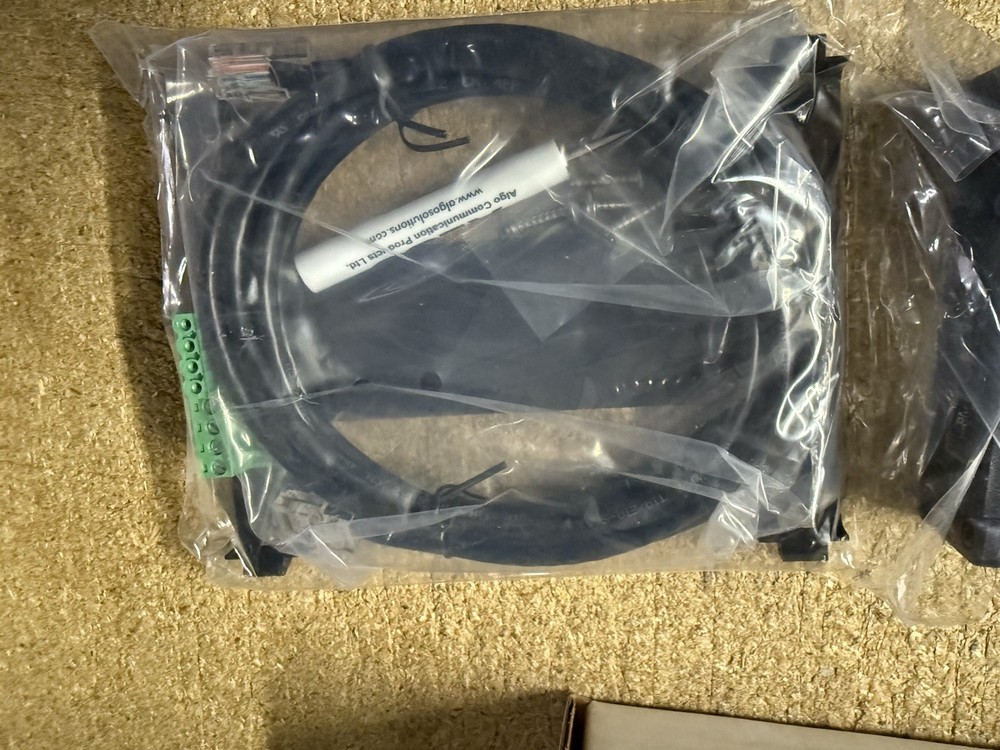 Algo 8301 Paging Adapter & Scheduler w/ Bracket and Ethernet Cable NEW OPEN BOX