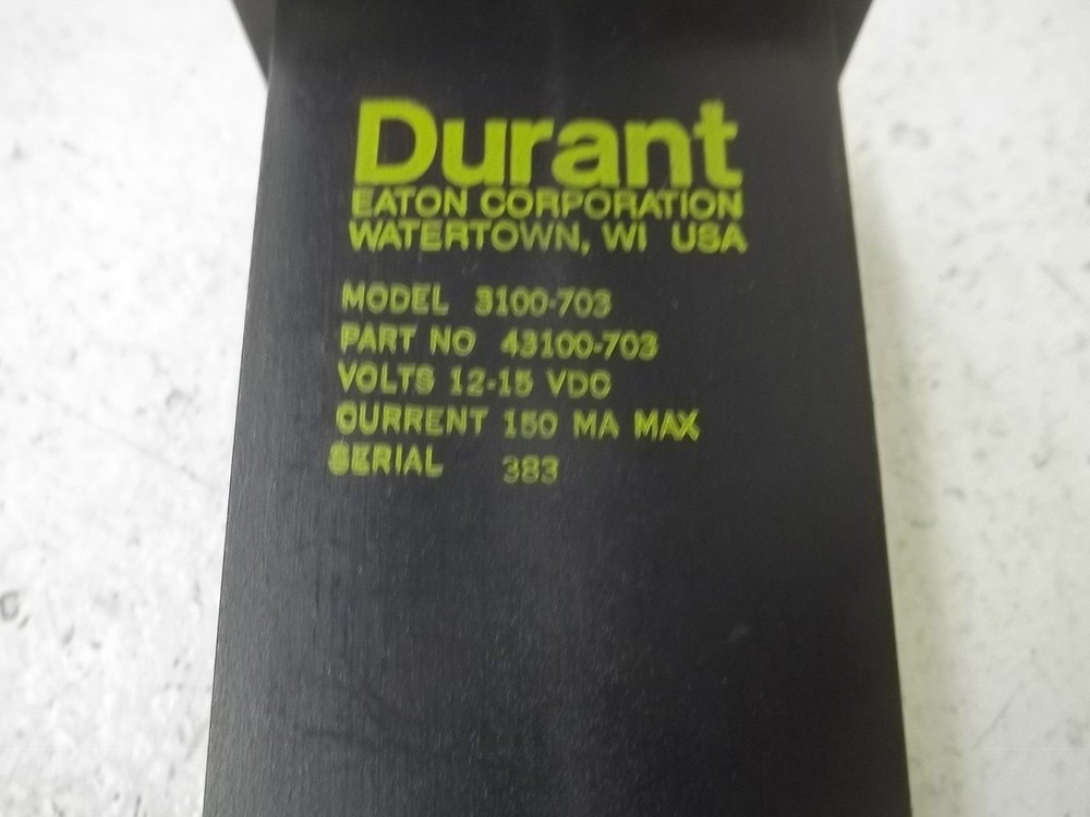 DURANT 3100-703 COUNTER UNMP