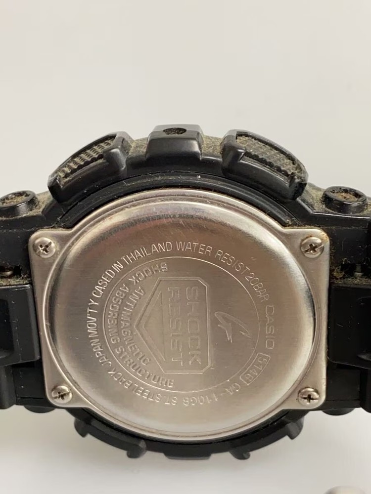 CASIO Quartz Watch G SHOCK Digital Analog Black