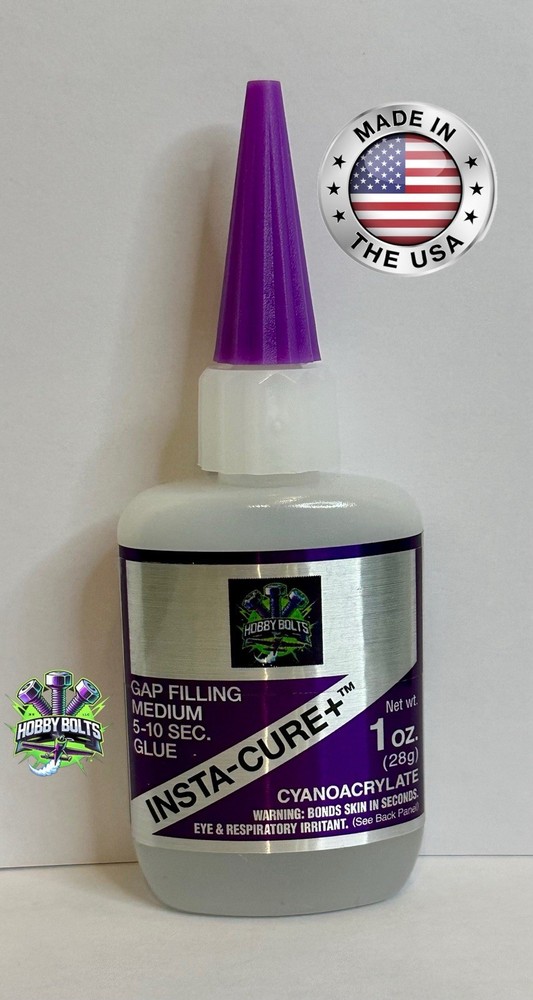 Bob Smith 4Pc CA Combo 1oz Each, Thin, Medium, Thick, & Un-Cure. Hobby Bolts BSI