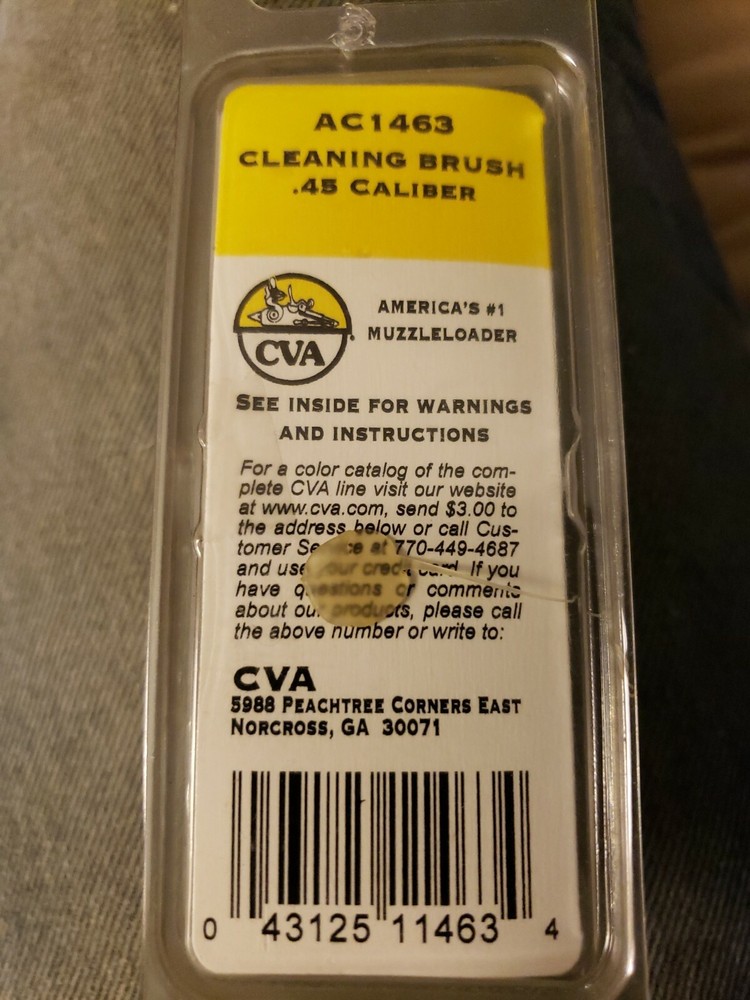 CVA Cleaning Brush .45 Caliber AC1463