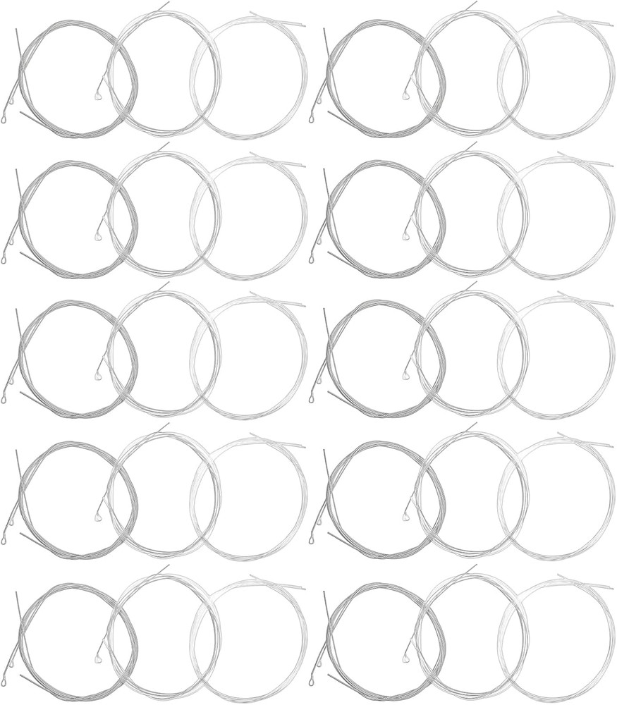 5 Sets of 6 String Guitar Strings Nylon String with Small Ball Ends Classical Ny