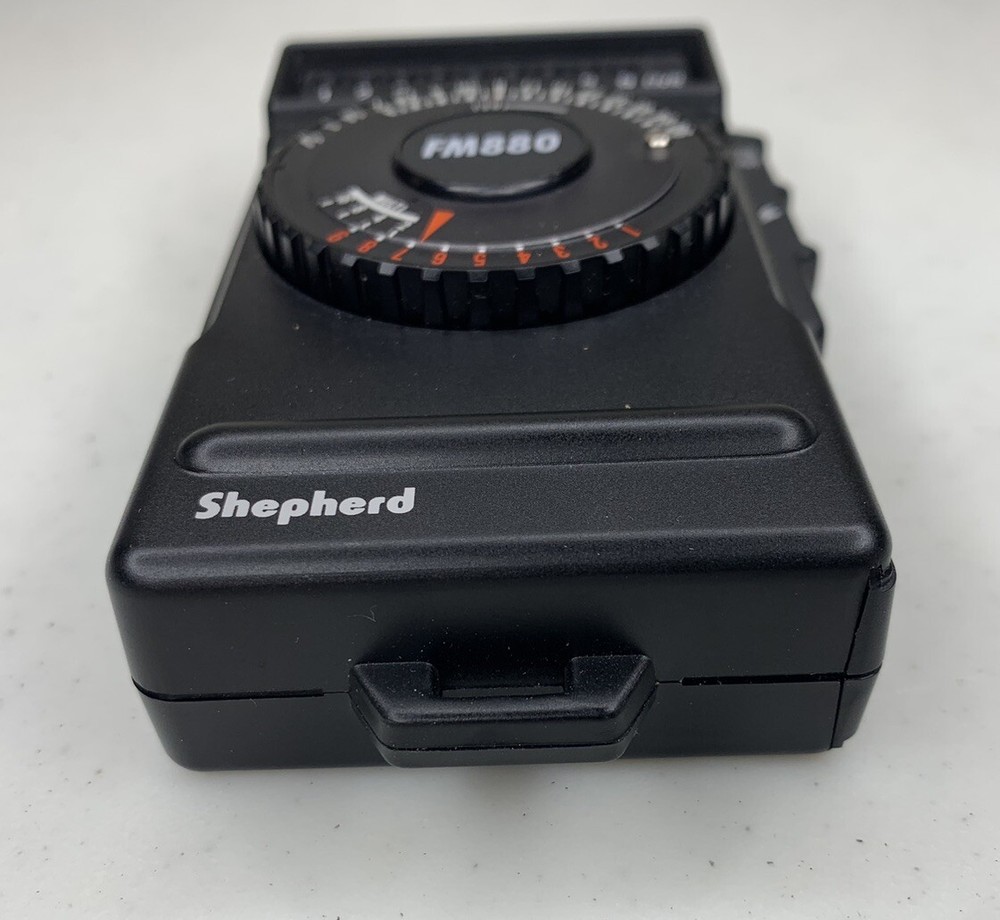 Shepherd FM880 Electronic Camera Flash Meter with Softcase Case - Untested