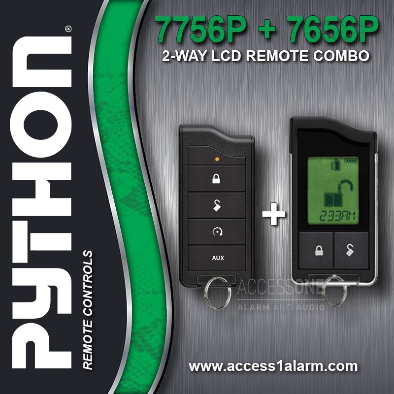 Python 7756P And 7656P Remote Package For 4606P - Remotes ONLY With USB Cable