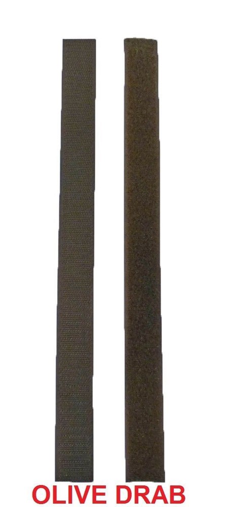 1" Nylon Hook and Loop Sew on Fastener per Yard -Military spec