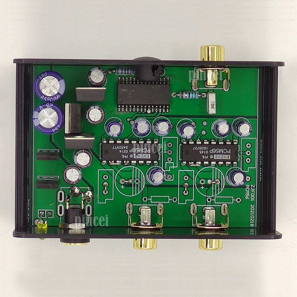 Hifi PCM56 DAC Premium Audio Decoder Machine Assembled DC 18-24V Powered