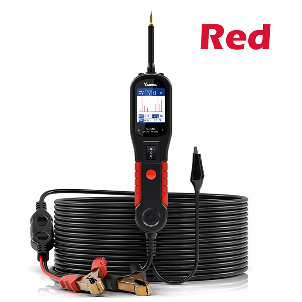 VDIAGTOOL Auto PowerScan Circuit Tester Electrical Diagnostic Power Probe 12/24V